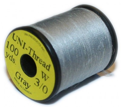 Uni-Thread - 3/0 Gray