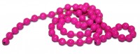 Bead Chain Eyes Medium - Fluo Pink