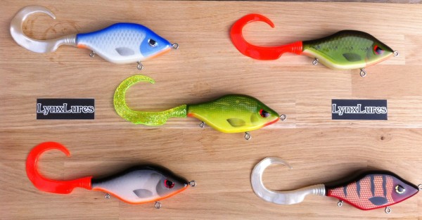 Sumpans Mean Bream och Ernie tail nu i webshopen!