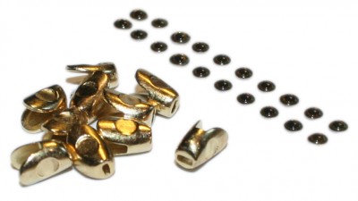 Baitfish Heads - Gold