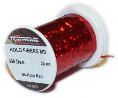 Textreme Holo Fibers - 04 Holo Red 300 Den.
