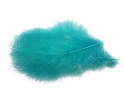 Turkey kalkon marabou kingfisher blue