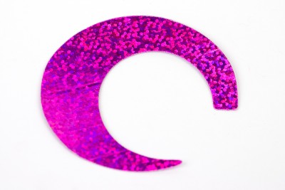 Jumbo Wiggle Tails - Holographic Pink